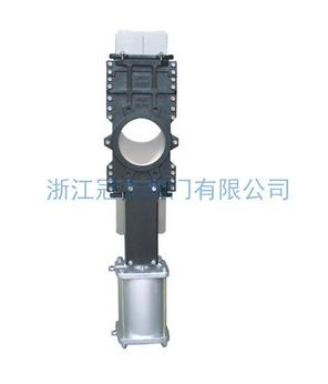 穿透式刀閘閥工藝性號結構緊湊